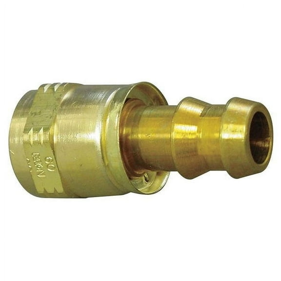 Eaton Aeroquip Hydraulic Hose Fitting,Straight,1.67" L 4741-6B