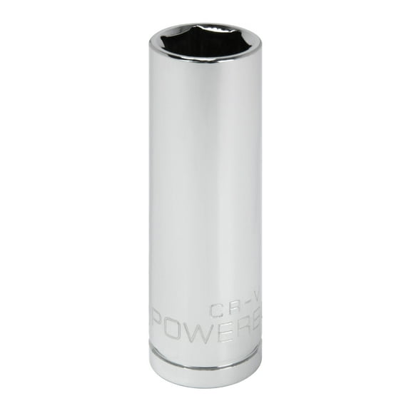Powerbuilt 3/8 Inch Drive x 14 MM 6 Point Deep Socket - 641214