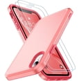 thumbnail image 1 of Funda de teléfono SPIDERCASE para iPhone XR con 2 cristales templados, 1 of 7