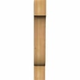thumbnail image 2 of 3 1/2"W x 8"D x 24"H Newport Smooth Corbel, Western Red Cedar, 2 of 9