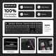 thumbnail image 3 of Teclado mecánico inalámbrico MechLands TH108 de 108 teclas RGB, 3 of 7