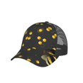 thumbnail image 7 of Disketp Bumblebee Print Trucker Hat Men Women - Mesh Baseball SnapBack Cap, 7 of 7