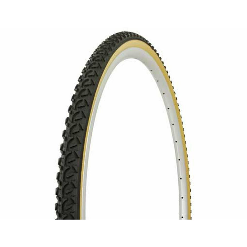 Tire Duro 700 x 35c Black/Gum Side Wall HF822. Bicycle tire, bike tire