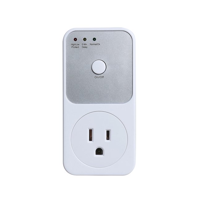 170-260V Voltage Protector 5-6 Minutes Relay Socket EU/FR/USA Plug Electrical Stabilizer Automatic Refrigerator Protecting Switcher