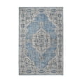 thumbnail image 2 of BNM Modern Medallion Indoor Area Rug, 3' x 5', Blue-Cream, 2 of 7