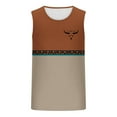 thumbnail image 4 of Viluyesy Mens Sleeveless Shirt, Loose Fit Breathable Super Soft Fashion Workout Athletic Tank Tops Khaki XL, 4 of 4