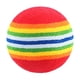 thumbnail image 1 of Pelota arcoíris para entrenamiento, juguetes para masticar, pelotas para buscar y atrapar, para perros y gatos, AU T4S1, 1 of 5