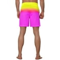 thumbnail image 3 of INSPIRE CHIC Men's Color Block Drawstring Beach Board Swim Surfing Shorts, 3 of 5
