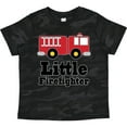 thumbnail image 3 of Inktastic Little Firefighter Fire Engine Boys or Girls Toddler T-Shirt, 3 of 5