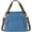 Blue, variant on CoCopeanut Canvas Shoulder Bag for Women Top Handle Tote Bag Large Capacity Crossbody Bag Casual Handbag Purse