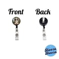 thumbnail image 3 of Miniature American Shepherd Dog Puppy Photo Retractable Reel ID Badge Key Card Name Tag Holder with Clip, 3 of 7