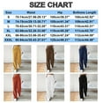 thumbnail image 4 of JLFKNG Capri Pants For Women High Waist Cord Wide Leg Pants Straight Trousers Women Oversized Corduroy Pants Comfy Womens Clothing, 4 of 8
