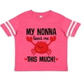 thumbnail image 3 of Inktastic Nonna Loves Me Grandson Boys or Girls Toddler T-Shirt, 3 of 5