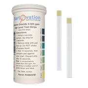 Chlorine Dioxide Single Factor Plastic Test Strip, 0-500ppm Range