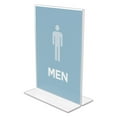 thumbnail image 2 of Deflecto Classic Image Double-Sided Sign Holder, 5" x 7" Insert, Clear, 2 of 8