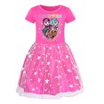 thumbnail image 1 of Girls Monster High Short Sleeve Rainbow Princess Dress Birthday Party Dress, 1 of 1