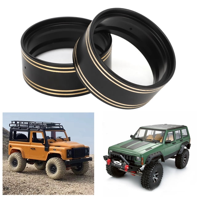 Anillos De Rueda Beadlock De 2 uds De 19 Pulgadas con Reemplazo De Anillo De Bloqueo De Neumático De Agujero para Axial SCX10 II 90046 1 10 RC Crawler ANGGREK Otros