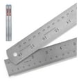 thumbnail image 3 of 2 Pack - 18 Inch Stainless Steel Ruler with Inch/Metric Conversion Table, 3 of 5