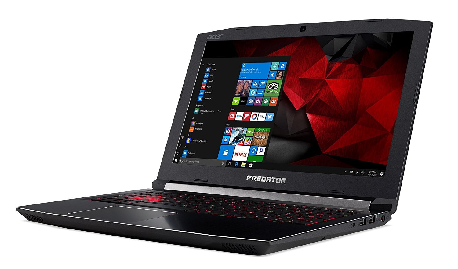 Acer Predator Helios 300 Gaming Laptop Intel Core i7 7700HQ