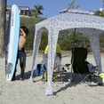 EasyGo Cabana 6’ X 6’ Beach Umbrella & Sports Cabana Lightweight