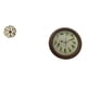 thumbnail image 1 of Escultura para colgar en la pared,Decoración de pared de metal para sala de estar,dormitorio y exterior.,Reloj de pared,Reloj de pared de pájaro cantor de 10 pulgadas para decoración del, 1 of 7