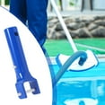thumbnail image 5 of 2 Pcs Pool Vacuum Handle with 4 Pcs Butterfly V-Clips and Pins Fits for Pool Spa Vacuum, 5 of 5