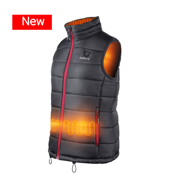IUREK Heated Vest for Men, Lightweight Heated Clothing with Battery