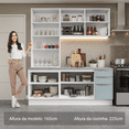 thumbnail image 4 of Cocina Integral Completa Armario de Vidrio Madesa Lux BG 02, 4 of 5
