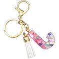 thumbnail image 1 of Letter Keychain,26 Letters A-Z Decorative Letter Keychain,Name Keychain for Women Girls Men Teenager Gift, 1 of 2