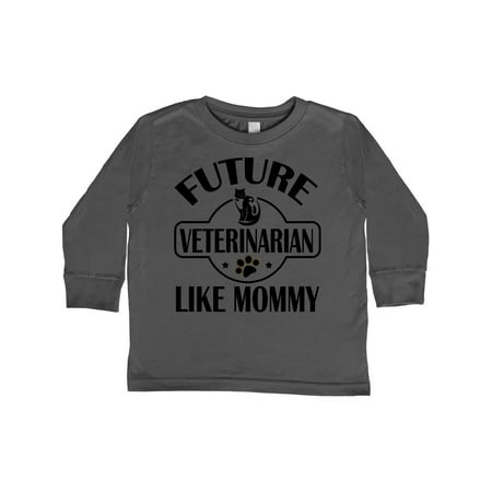

Inktastic Veterinarian Like Mommy Gift Toddler Boy or Toddler Girl Long Sleeve T-Shirt