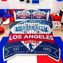 Castle Fairy Teens Baseball Twin Comforter Sets,Sport Bedding Set,Stripes Bedding Set