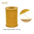 thumbnail image 2 of Uxcell 2pcs Elastic Sewing Thread 547 Yards 0.5mm Thickness Latex Sewing Thread for Hand Sewing, Gathering, Golden, 2 of 6