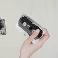 thumbnail image 5 of KAKOWELY Rangement pour Cassettes Audio 3 Pcs Étui de Rangement pour Cassettes Audio Boîte à Cassettes Vide Support de cassette Transparent Étui à Cassettes en Plastique Étui à Cassettes en Plastique, 5 of 5
