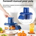 thumbnail image 2 of Grape Peeling Machine, Electric Garlic Peeler Machine, Automatic Small Fruit Peeling Tool Skin Remover Tools, Rechargeable Commercial Smart Fruit Machines for Grapes, Garlic, Tomato, Cherry, 2 of 8