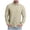 Khaki, variant on VSSSJ Linen Shirts for Men Regular Fit Long Sleeve Blouse Button Down Dress Shirts Vintage Turndown Collar Wedding Hawaiian Shirt Pink XXXL