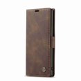 thumbnail image 4 of Dteck For Samsung Note 10 CaseMe Slim PU Leather Flip Magnet Case Cover Retro Style Frosted Lightweight Protective Shell Holster, coffee, 4 of 4