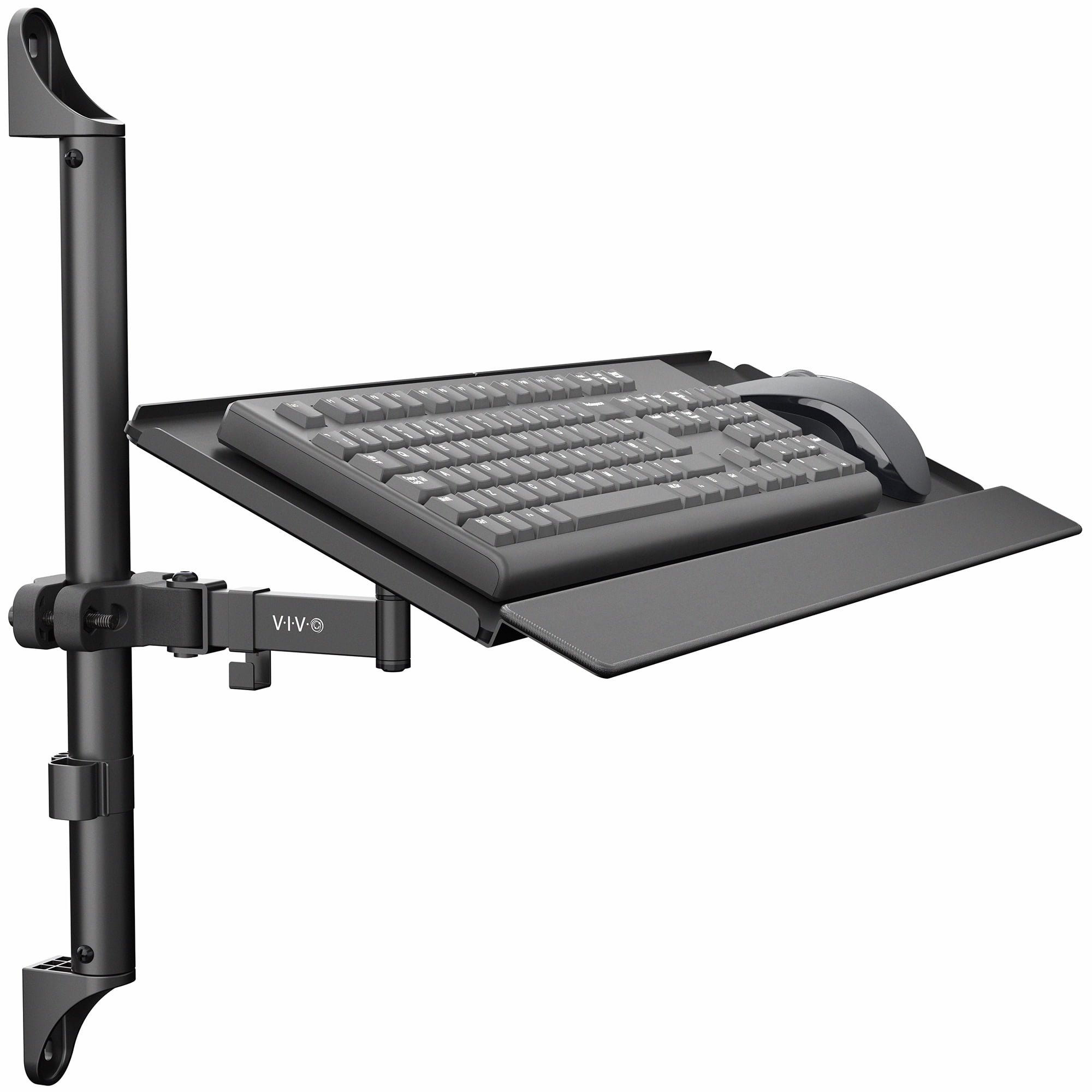 MECS-BLK-001 Mobo Chair Mount Ergo Keyboard And Mouse Tray System