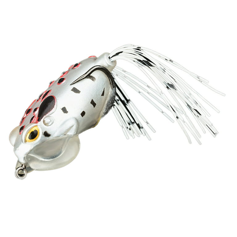 Leitee 10 Pieces Topwater Frog Fishing Lure Floating Bait Weedless Lure Double Propeller Frog Lure Soft Swimbait Floating Bait Crankbait Set For Bass