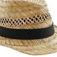 thumbnail image 3 of Beechfield  Adult Straw Summer Trilby, 3 of 4
