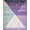 Purple Multi, Pattern 3, variant on ODIKA Beside Inspired Watercolor Swirl Tiny Scatter Ombre Gradient for Dorm Room, Small Living Apartment, Stain Resistant Low Profile