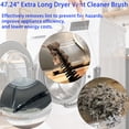 thumbnail image 3 of 47.24-Inch Extra Long Flexible Dryer Vent Brush for Lint Trap and Duct, 3 of 12