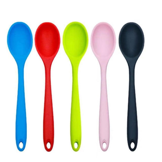 Colador pequeño de silicona antiadherente Vajilla especial Cuchara para sopa salteada resistente al calor Colador Utensilios de cocina antiadherentes para el hogar