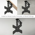 thumbnail image 2 of Electric Motorized Flip Down Pitched Roof Ceiling TV Mount for 23" to 55" Screen, 2 of 8