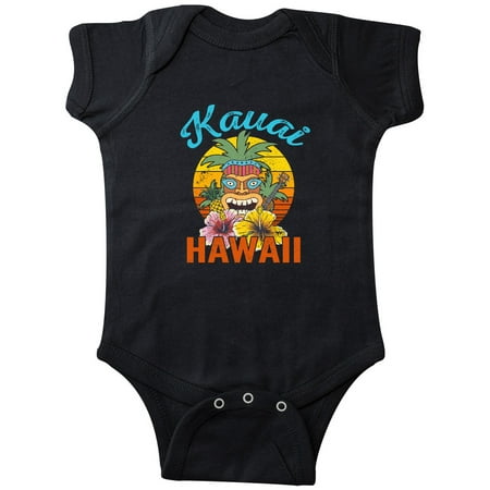 

Inktastic Kauai Hawaii Vacation Tiki Gift Baby Boy or Baby Girl Bodysuit