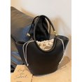 thumbnail image 2 of Bolsos de mano para desplazamientos diarios 2024, nuevos bolsos de hombro de gran capacidad de lujo a la moda, bolsos versátiles con cremallera de gran oferta para mujer, 2 of 5