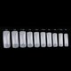 thumbnail image 2 of Soidarity BGVfive100pcs Uñas postizas de plástico francés Color sólido Media cubierta completa Uñas postizas Juegos de manicura color natural 7-13cm Soidarity MJ12850-04, 2 of 4