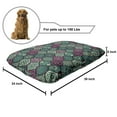 thumbnail image 2 of Flower Pet Bed, Completeness of the Universe Manifestation of Grace Floral Style of Illustration, Resistant Pad for Dogs and Cats Cushion with Removable Cover, 24" x 39", Multicolor, by Ambesonne, 2 of 4