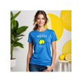 thumbnail image 1 of Playera Blusa De LimonesDolce Far Niente – Disfruta el Placer de No Hacer Nada con Estilo Color Aqua Talla Chica Marca Emil SaEs, 1 of 4
