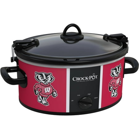 Crock-Pot NCAA 6-Quart Slow Cooker, Wisconsin