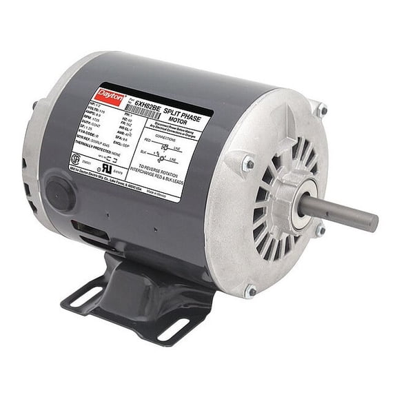 Dayton GP Motor,1/2 HP,1,725 RPM,115V AC,56Z 6XH82
